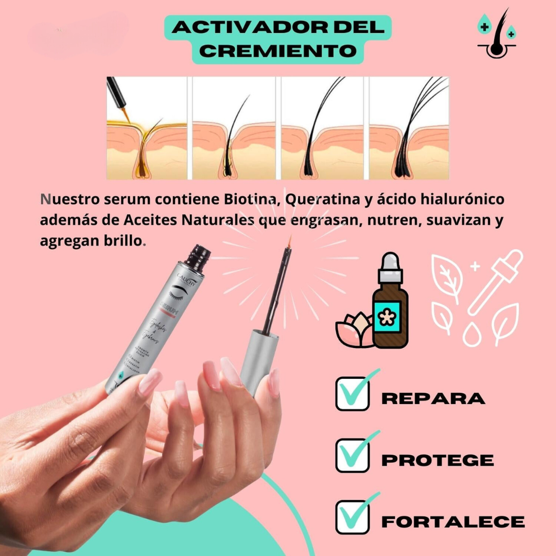 Serum crecimiento de pestañas y cejas