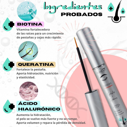 Serum crecimiento de pestañas y cejas